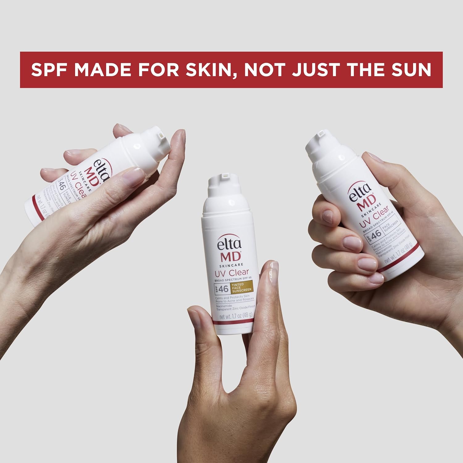 EltaMD UV Clear Face Sunscreen SPF 46, Oil Free Sunscreen with Zinc Oxide, Dermatologist Recommended Sunscreen 24hrsmart